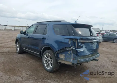 2018 Ford Explorer Xlt from USA, damaged, VIN 1FM5K8D89JGC41347